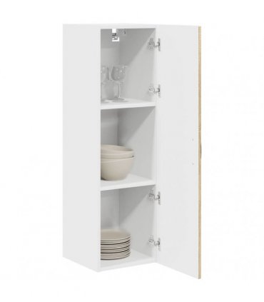 vidaXL Wall Cabinet PORTO Sonoma Oak 30 x 31 x 100 cm Engineered Wood — Model: 1x wall cabinet (1 door)