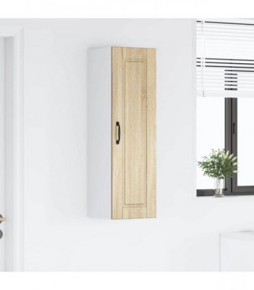vidaXL Wall Cabinet PORTO Sonoma Oak 30 x 31 x 100 cm Engineered Wood — Model: 1x wall cabinet (1 door)