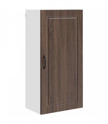 vidaXL Wall Cabinet PORTO Brown Oak 50 x 31 x 100 cm Engineered Wood — Model: 1x wall cabinet (1 door)