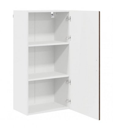 vidaXL Wall Cabinet PORTO Brown Oak 50 x 31 x 100 cm Engineered Wood — Model: 1x wall cabinet (1 door)