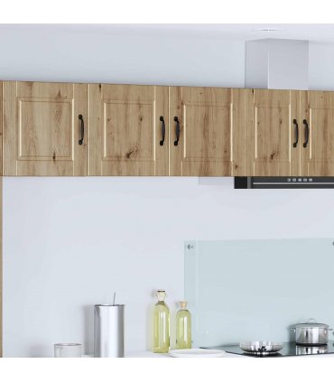 vidaXL Wall Cabinet PORTO Artisan Oak 80 x 31 x 40 cm Engineered Wood — Model: 1x wall cabinet (2 doors)