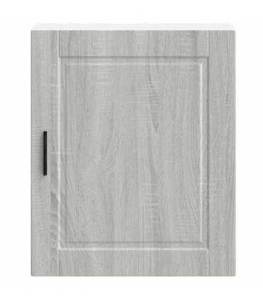 vidaXL Kitchen Wall Cabinet Porto Grey Sonoma Engineered Wood — Size: 50 x 31 x 60 cm, Model: 1x wall cabinet (1 door)