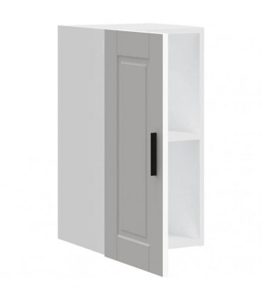 vidaXL Kitchen Wall Cabinet Porto White Engineered Wood — Size: 30 x 31 x 60 cm, Model: 1x wall cabinet (1 door)
