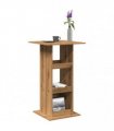 vidaXL Bar Table with Storage Artisan Oak 60x60x102 cm Engineered Wood