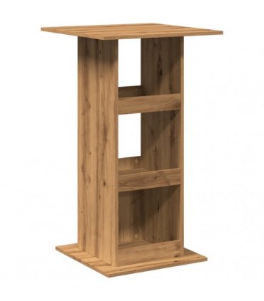 vidaXL Bar Table with Storage Artisan Oak 60x60x102 cm Engineered Wood
