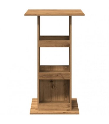 vidaXL Bar Table with Storage Artisan Oak 60x60x102 cm Engineered Wood