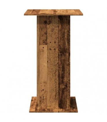 vidaXL Bar Table with Storage Old Wood 60x60x102 cm Engineered Wood