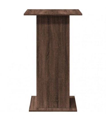 vidaXL Bar Table with Storage Brown Oak 60x60x102 cm Engineered Wood