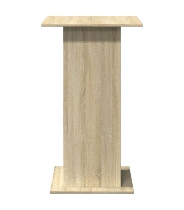 vidaXL Bar Table with Storage Sonoma Oak 60x60x102 cm Engineered Wood