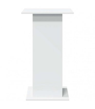 vidaXL Bar Table with Storage White 60x60x102 cm Engineered Wood