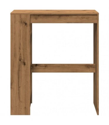 vidaXL Bar Table with Racks Artisan Oak 90x40x103.5 cm Engineered Wood
