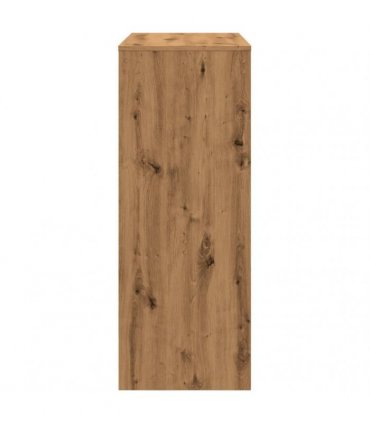 vidaXL Bar Table with Racks Artisan Oak 90x40x103.5 cm Engineered Wood