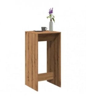 vidaXL Bar Table Artisan Oak 51x50x103.5 cm Engineered Wood — V0672054880