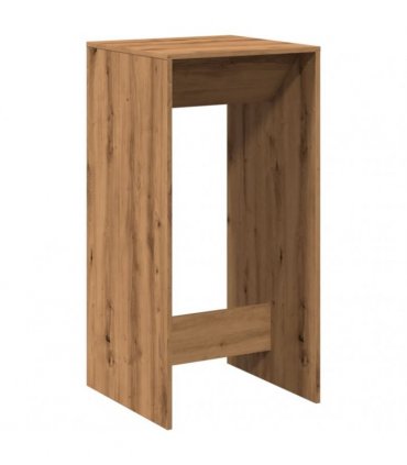 vidaXL Bar Table Artisan Oak 51x50x103.5 cm Engineered Wood — V0672054880