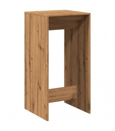 vidaXL Bar Table Artisan Oak 51x50x103.5 cm Engineered Wood — V0672054880