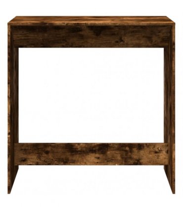 vidaXL Bar Table Smoked Oak 102x50x103.5 cm Engineered Wood — V0672054881
