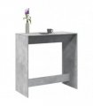 vidaXL Bar Table Concrete Grey 102x50x103.5 cm Engineered Wood — V0672054883