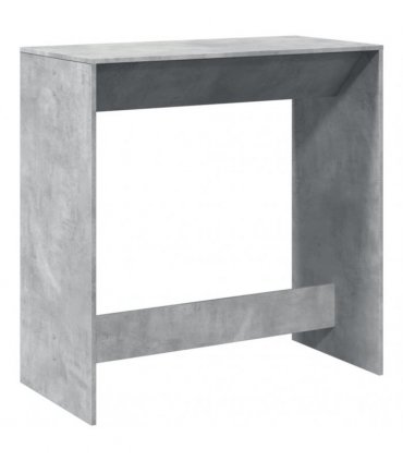 vidaXL Bar Table Concrete Grey 102x50x103.5 cm Engineered Wood — V0672054883