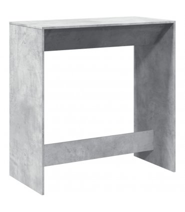 vidaXL Bar Table Concrete Grey 102x50x103.5 cm Engineered Wood — V0672054883