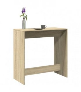 vidaXL Bar Table Sonoma Oak 102x50x103.5 cm Engineered Wood — V0672054884