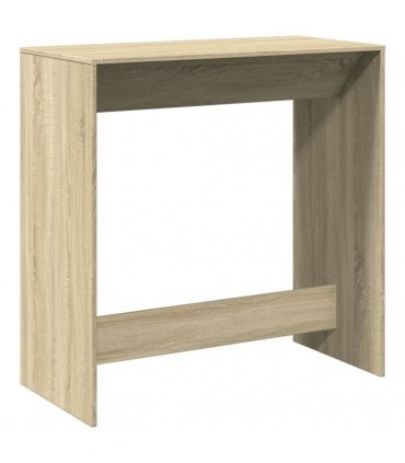 vidaXL Bar Table Sonoma Oak 102x50x103.5 cm Engineered Wood — V0672054884