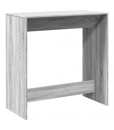 vidaXL Bar Table Grey Sonoma 102x50x103.5 cm Engineered Wood — V0672054886