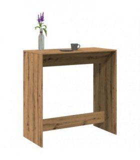 vidaXL Bar Table Artisan Oak 102x50x103.5 cm Engineered Wood — V0672054887