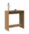 vidaXL Bar Table Artisan Oak 102x50x103.5 cm Engineered Wood — V0672054887