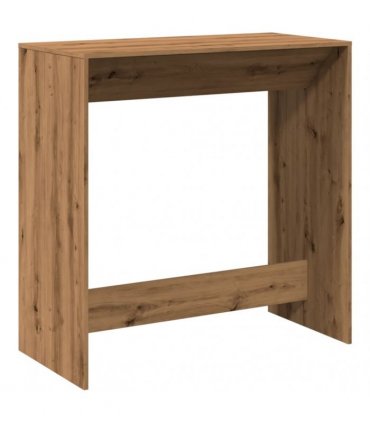 vidaXL Bar Table Artisan Oak 102x50x103.5 cm Engineered Wood — V0672054887