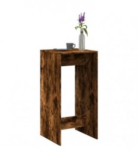 vidaXL Bar Table Smoked Oak 51x50x103.5 cm Engineered Wood — V0672054891