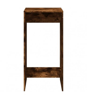vidaXL Bar Table Smoked Oak 51x50x103.5 cm Engineered Wood — V0672054891
