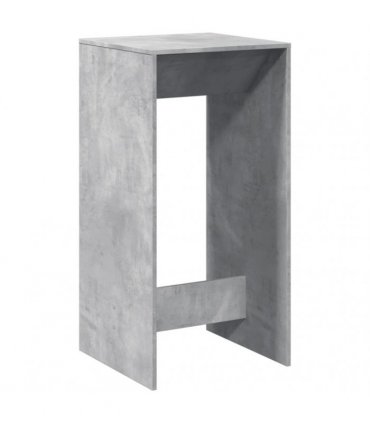 vidaXL Bar Table Concrete Grey 51x50x103.5 cm Engineered Wood — V0672054892
