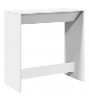 vidaXL Bar Table White 102x50x103.5 cm Engineered Wood — V0672054893