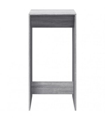 vidaXL Bar Table Grey Sonoma 51x50x103.5 cm Engineered Wood — V0672054894
