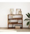vidaXL Book Cabinet/Room Divider Old Wood 100x33x94.5 cm