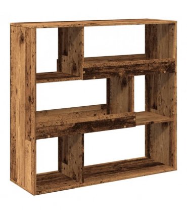 vidaXL Book Cabinet/Room Divider Old Wood 100x33x94.5 cm