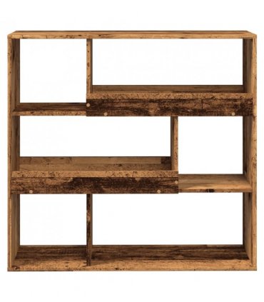 vidaXL Book Cabinet/Room Divider Old Wood 100x33x94.5 cm