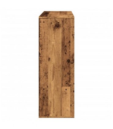 vidaXL Book Cabinet/Room Divider Old Wood 100x33x94.5 cm