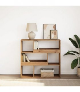 vidaXL Book Cabinet/Room Divider Artisan Oak 100x33x94.5 cm