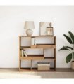 vidaXL Book Cabinet/Room Divider Artisan Oak 100x33x94.5 cm