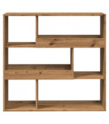 vidaXL Book Cabinet/Room Divider Artisan Oak 100x33x94.5 cm