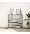 vidaXL Book Cabinet/Room Divider Concrete Grey 100x33x94.5 cm
