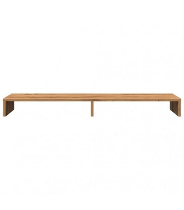 vidaXL Monitor Stand Artisian Oak 100x27x10 cm Engineered Wood — Colour: artisan oak