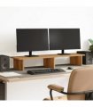 vidaXL Monitor Stand Artisian Oak 100x27x15 cm Engineered Wood