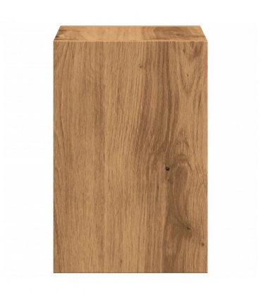 vidaXL Monitor Stand with Desk Organiser Artisian Oak Engineered Wood — Colour: artisan oak