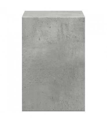 vidaXL Monitor Stand with Desk Organiser Concrete Grey Engineered Wood