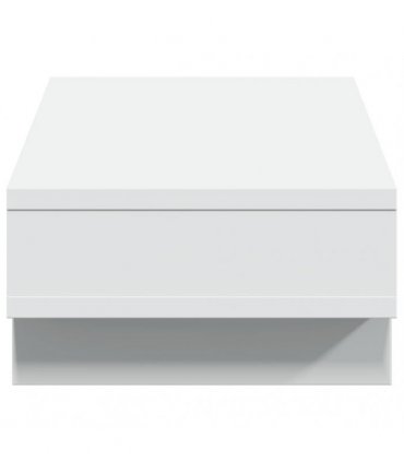 vidaXL Monitor Stand White 50x27x15 cm Engineered Wood — Size: 50 x 27 x 15 cm