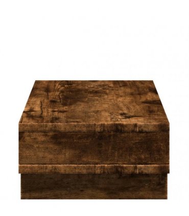 vidaXL Monitor Stand Smoked Oak 50x27x15 cm Engineered Wood — Size: 50 x 27 x 15 cm