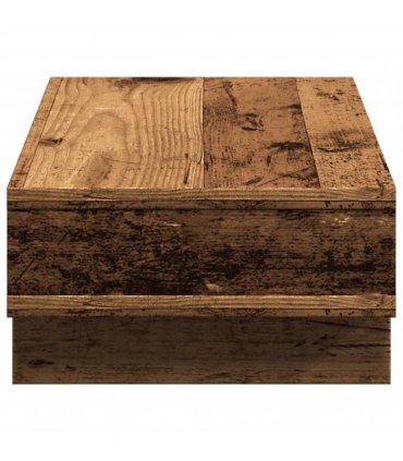 vidaXL Monitor Stand Old Wood 50x27x15 cm Engineered Wood — Size: 50 x 27 x 15 cm