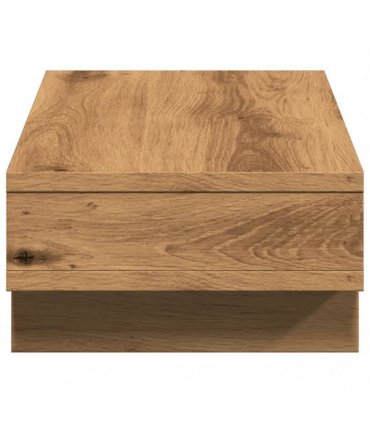 vidaXL Monitor Stand Artisian Oak 50x27x15 cm Engineered Wood — Size: 50 x 27 x 15 cm